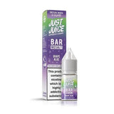 Just Juice Bar Nic Salt 10ml E-Liquid Box of 10 - Wolfvapes.co.uk-Grape Aloe