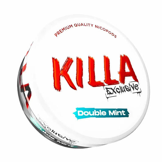 buy Killa Nicopods - Double Mint - 12.8mg - Box of 10 at Wolfvapes.co.uk