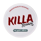 Killa Nicopods - Green Mint - 12.8mg - Box of 10 - Wolfvapes.co.uk - 