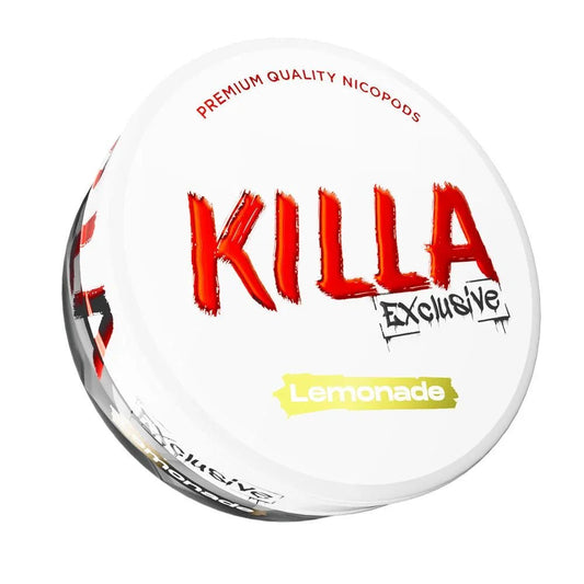 Killa Nicopods - Lemonade - 12.8mg - Box of 10 - Wolfvapes.co.uk - 