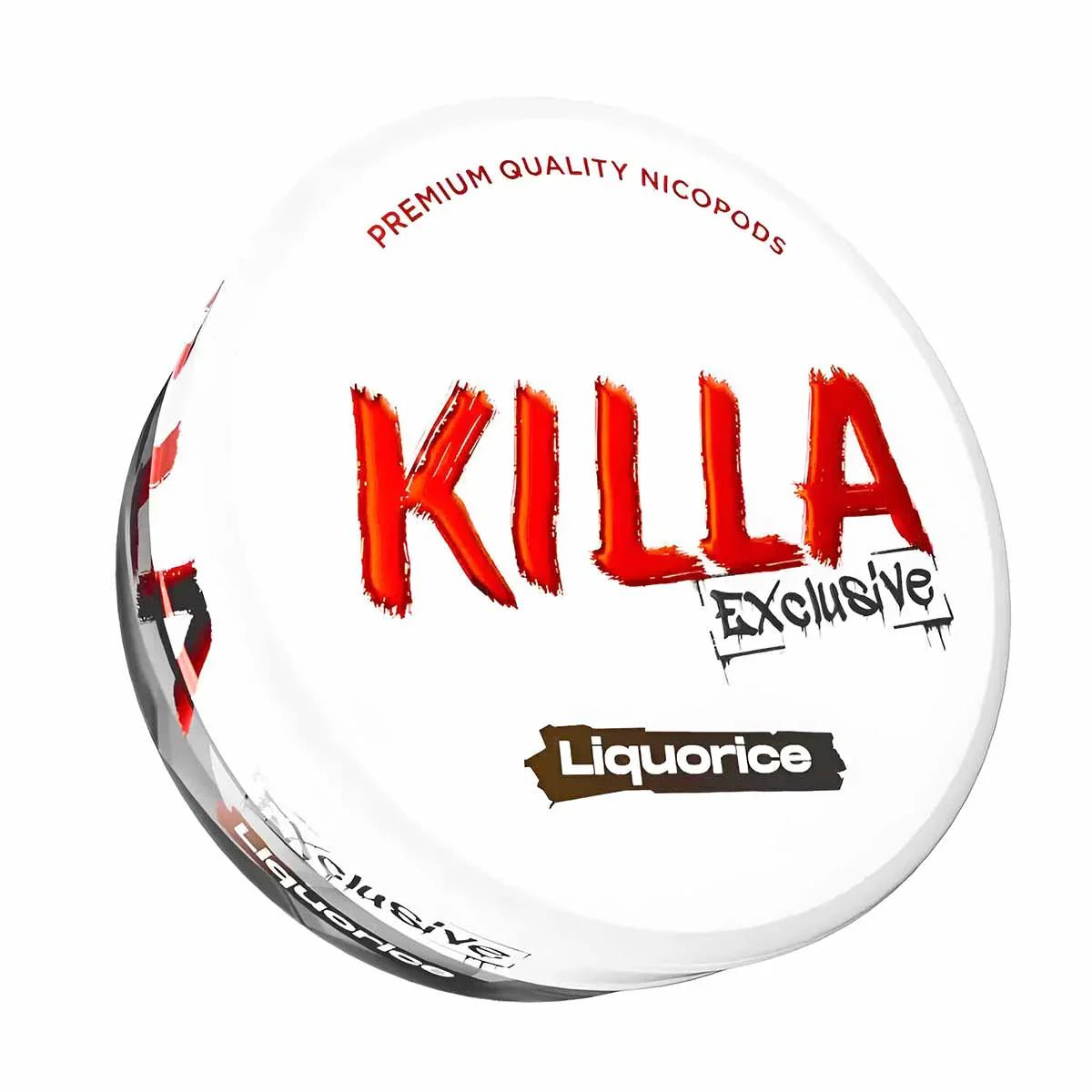 Killa Nicopods - Liquorice - 12.8mg - Box of 10 - Wolfvapes.co.uk - 