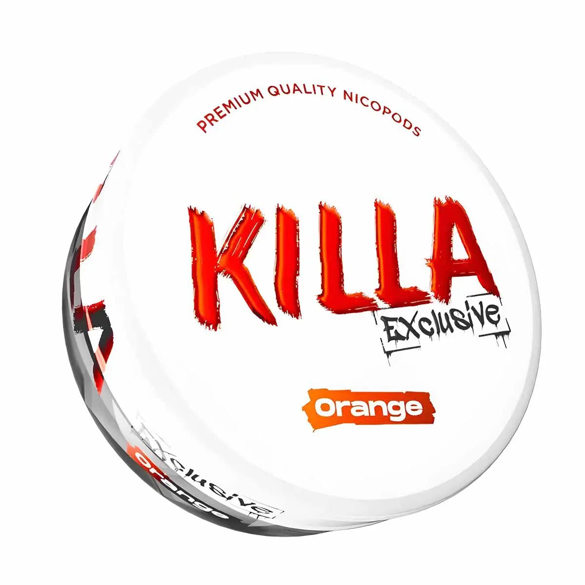 Killa Nicopods - Orange - 12.8mg - Box of 10 - Wolfvapes.co.uk - 