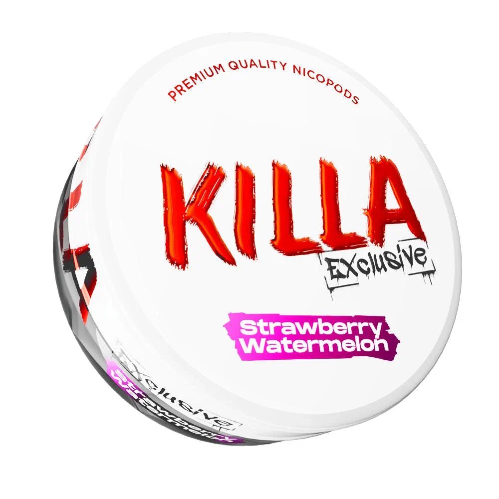 Killa Nicopods - Strawberry Watermelon - 12.8mg - Box of 10 - Wolfvapes.co.uk - 