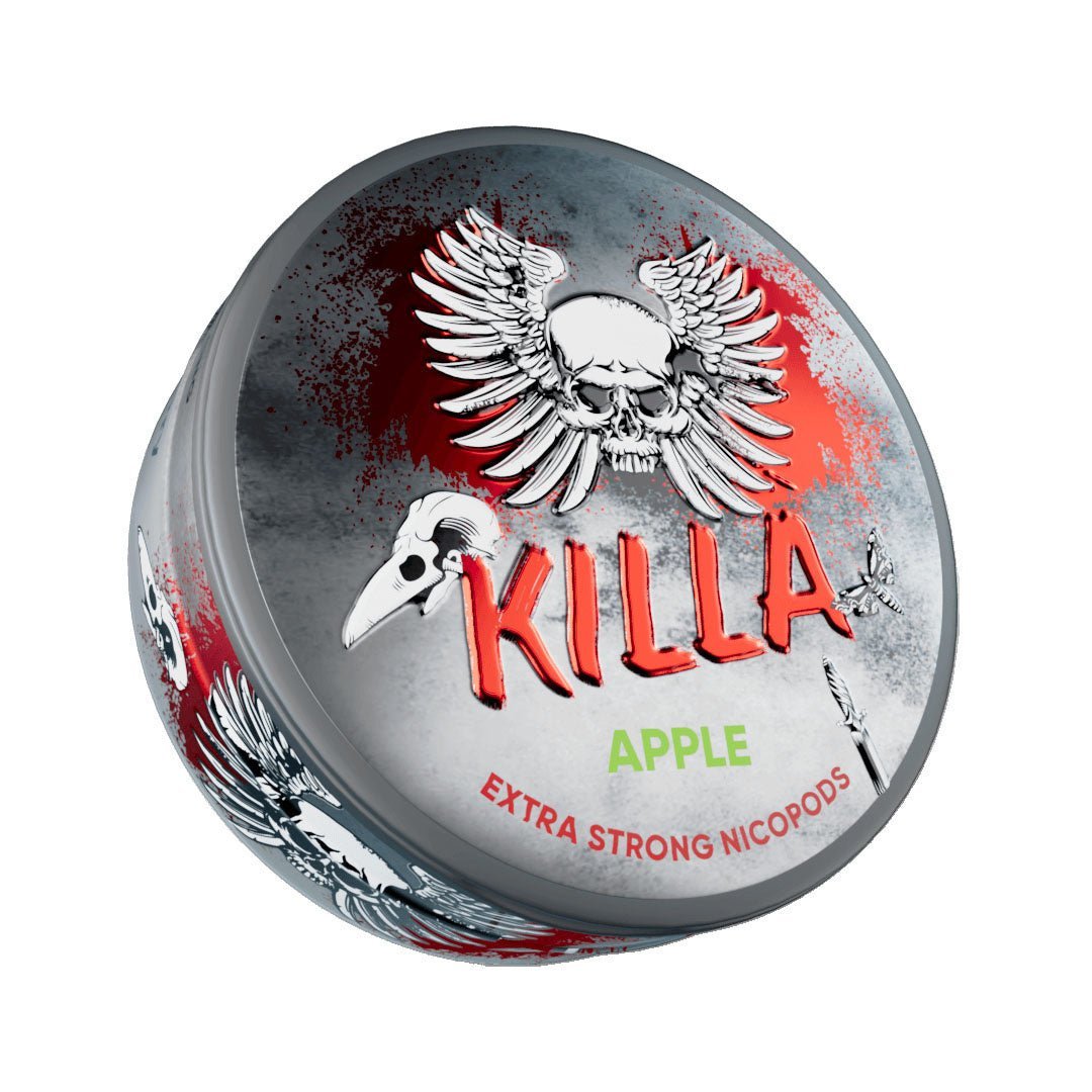 Killa Nicotine Pouches - Wolfvapes.co.uk - Apple