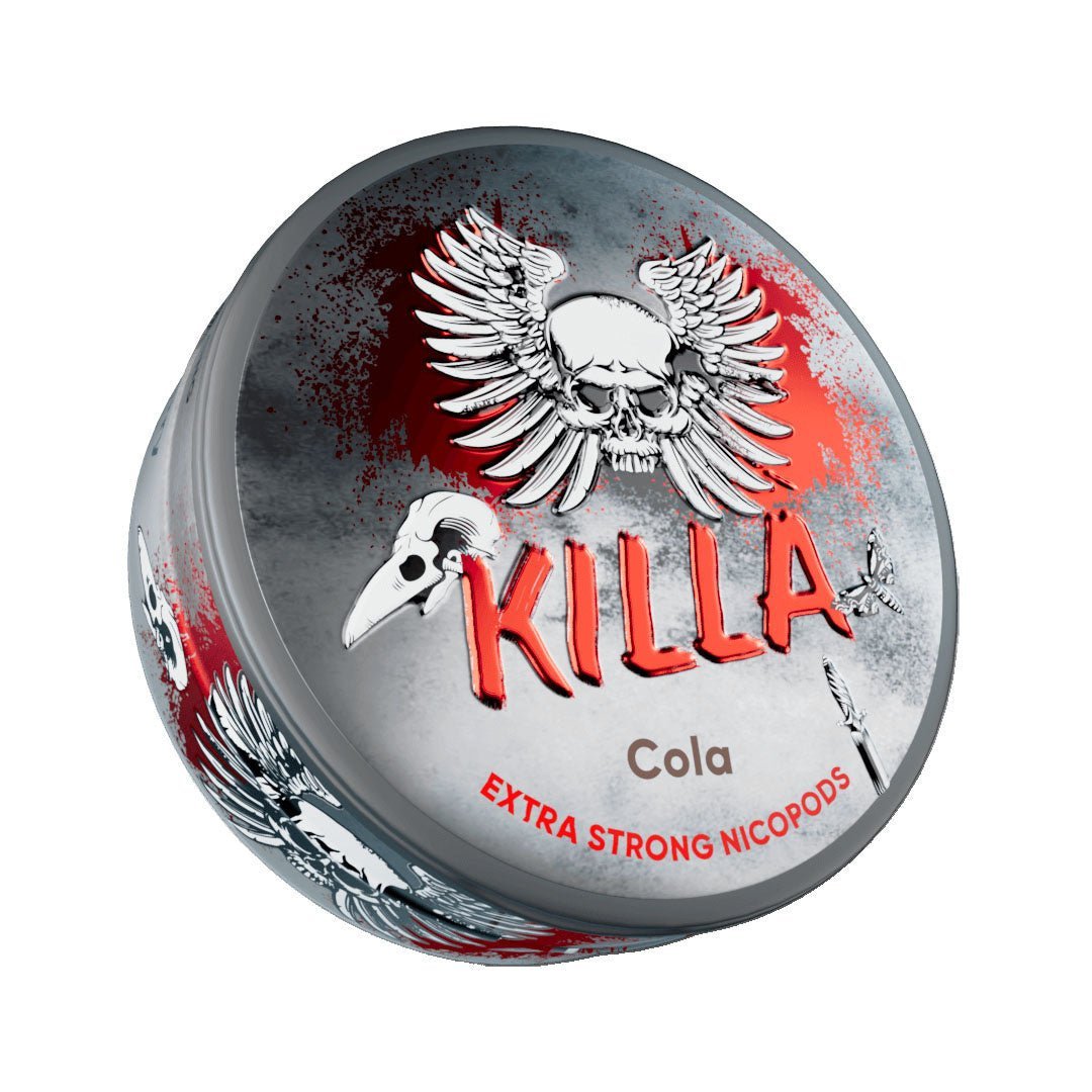 Killa Nicotine Pouches - Wolfvapes.co.uk - Cola