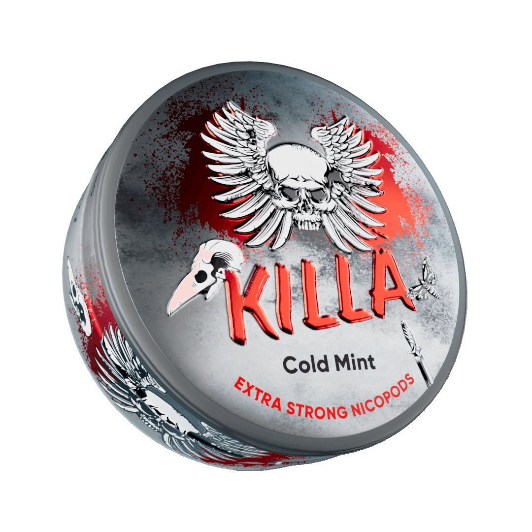 Killa Nicotine Pouches - Wolfvapes.co.uk - Cold Mint