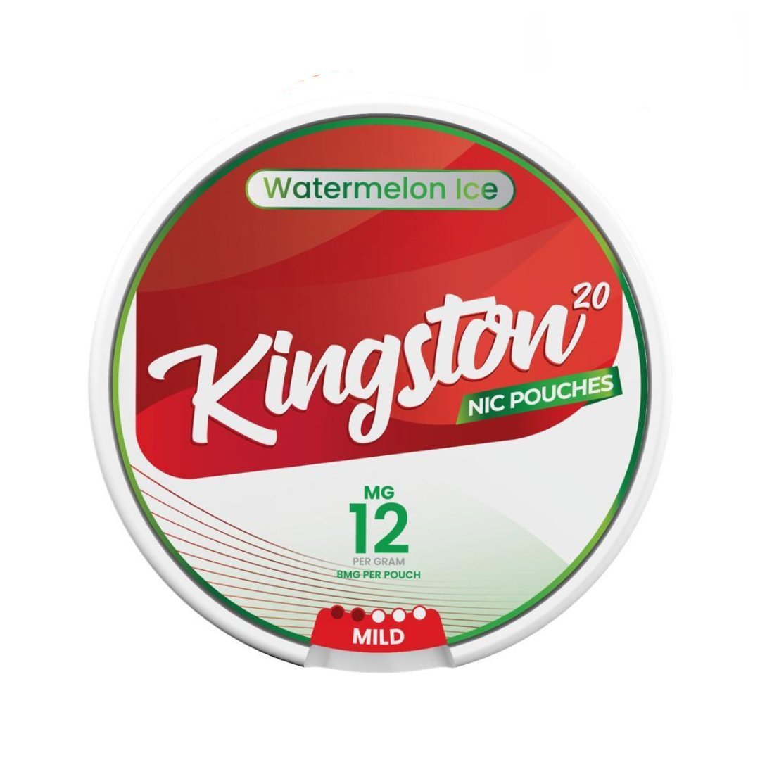 Kingston Nicotine Pouches Pack of 10 - Wolfvapes.co.uk - Watermelon Ice