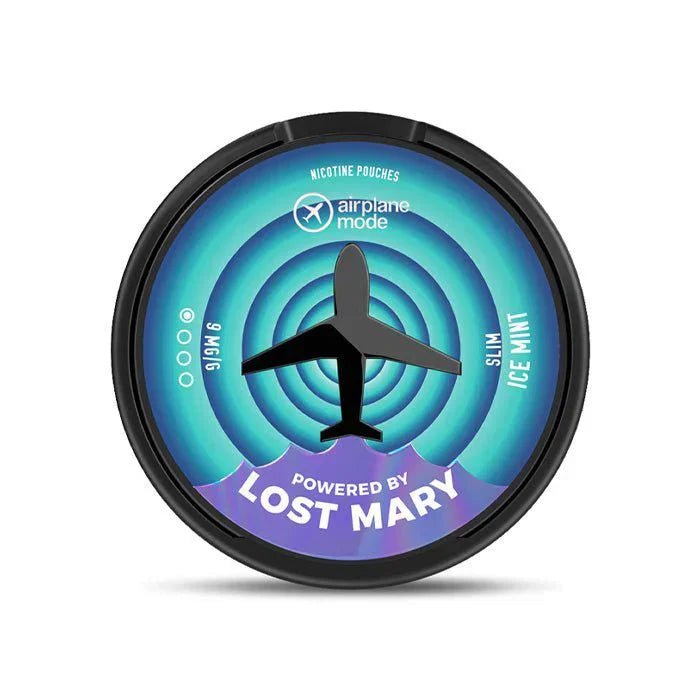 Lost Mary Airplane Mode Nicotine Pouches Pack of 10 - Wolfvapes.co.uk - Ice Mint