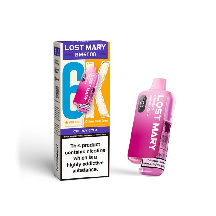 buy Lost Mary BM6000 Prefilled Disposable Vape Kit at Wolfvapes.co.uk