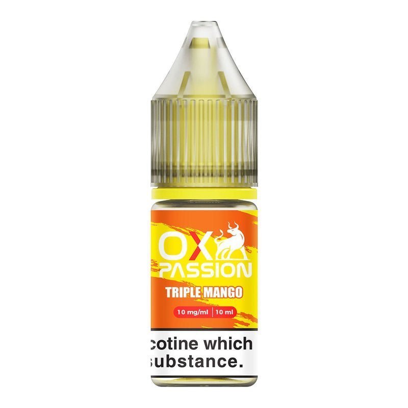 Oxva OX Passion Nic Salt 10ml E-liquids - Box of 10 - Wolfvapes.co.uk-Triple Mango