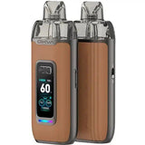 Oxva VPrime Pod Kit - Wolfvapes.co.uk - Brown Leather