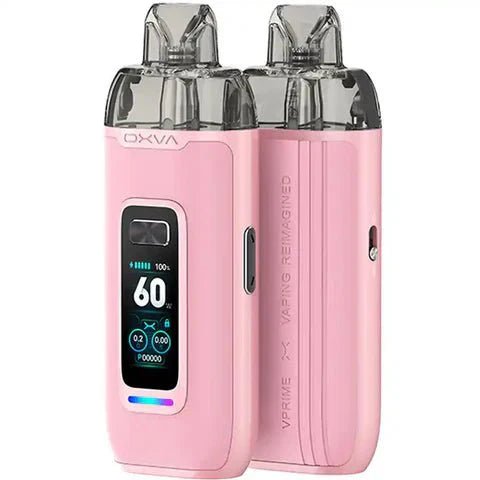 Oxva VPrime Pod Kit - Wolfvapes.co.uk - Sakura Pink