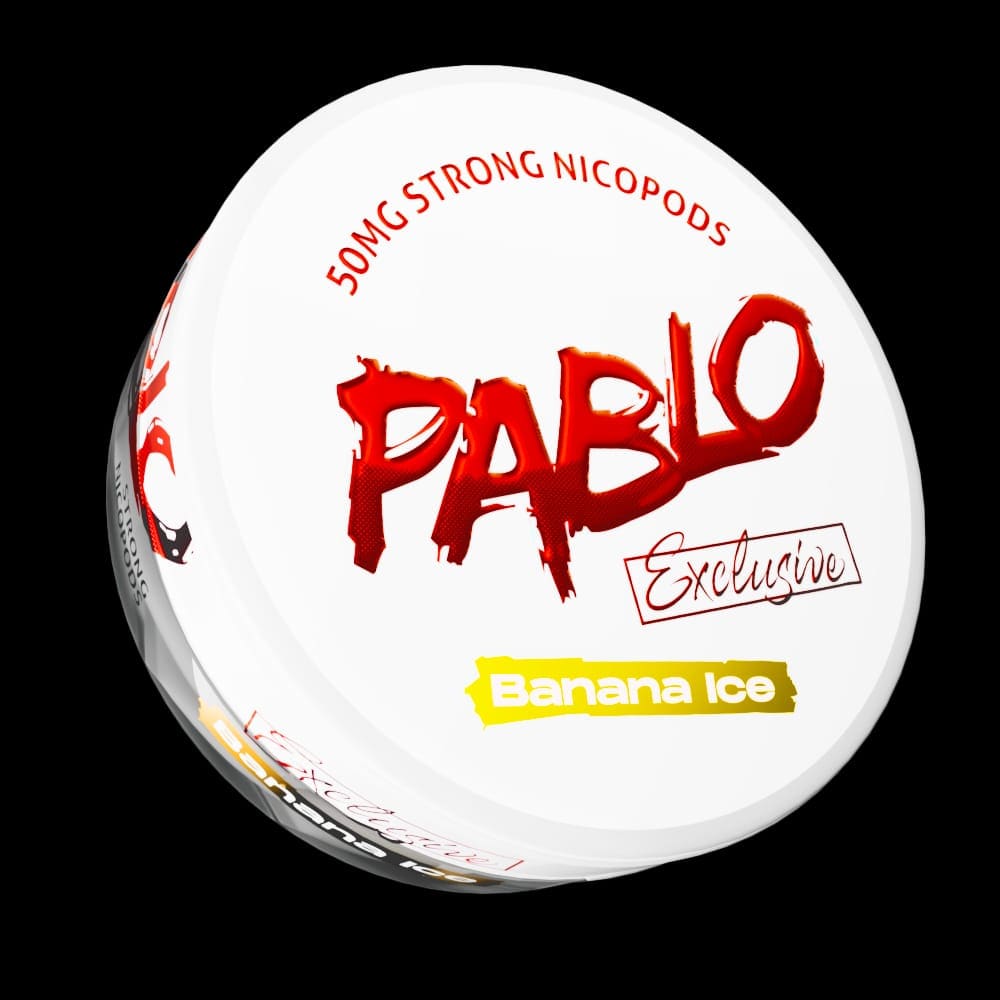 Pablo Nicopods - Banana Ice - 30mg - Box of 10 - Wolfvapes.co.uk-