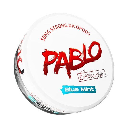 buy Pablo Nicopods - Blue Mint - 30mg - Box of 10 at Wolfvapes.co.uk