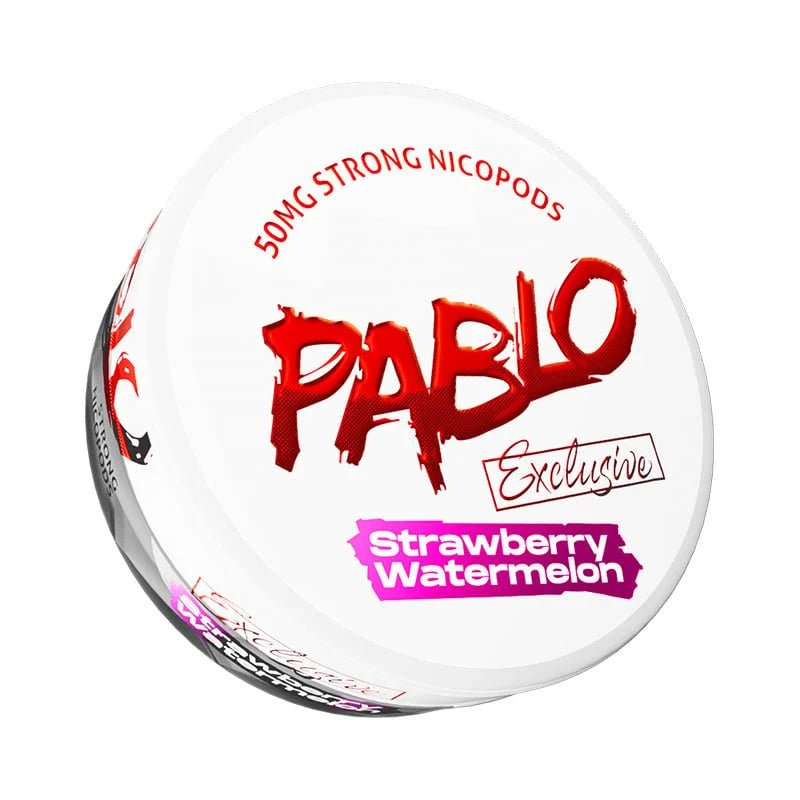 Pablo Nicopods - Strawberry Watermelon - 30mg - Box of 10 - Wolfvapes.co.uk - 