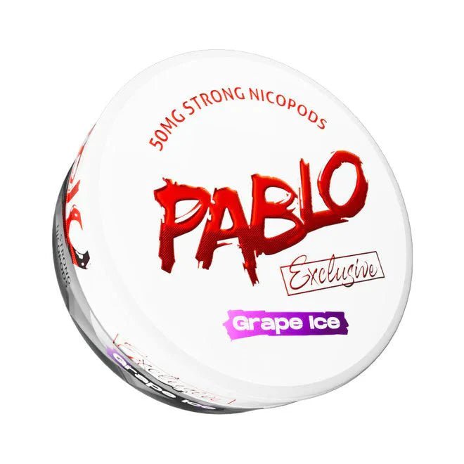 Pablo Nicotine Pouches - Wolfvapes.co.uk - Grape Ice