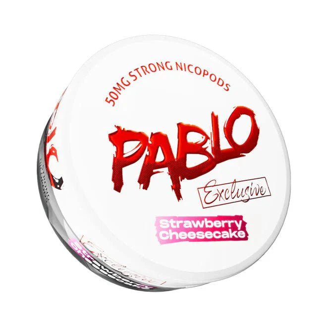 Pablo Nicotine Pouches - Wolfvapes.co.uk - Strawberry Cheesecake