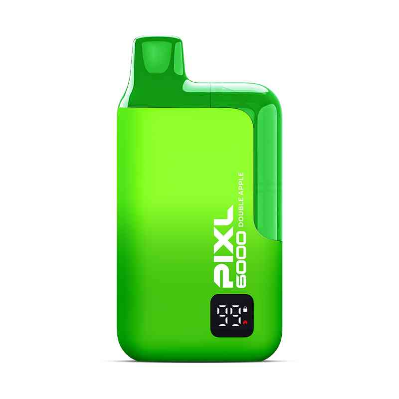 PIXL 6000 Puffs Disposable Vape Pod Kit - Wolfvapes.co.uk - Double Apple