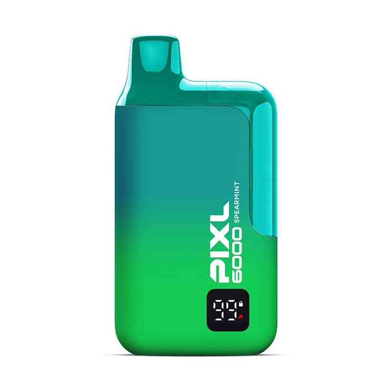 PIXL 6000 Puffs Disposable Vape Pod Kit - Wolfvapes.co.uk - Spearmint