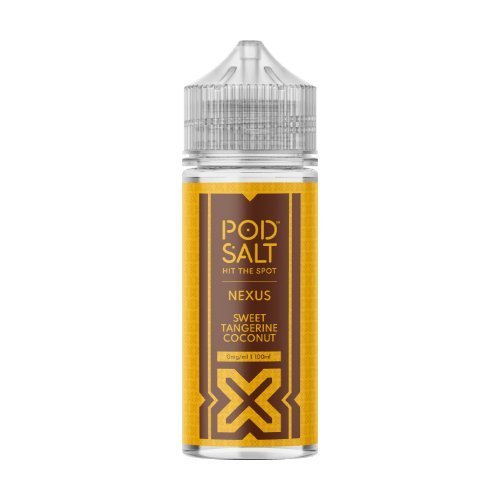 Pod Salt Nexus Shortfill 100ml E - Liquids - Wolfvapes.co.uk - Sweet Tangrine