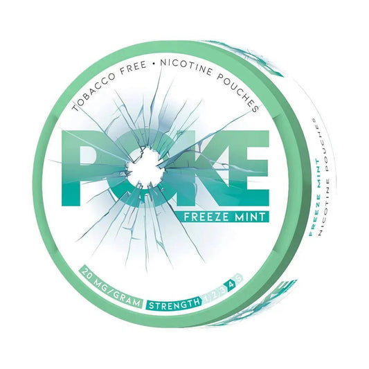 Poke Nicotine Pouches Pack of 10 - Wolfvapes.co.uk - Freeze Mint