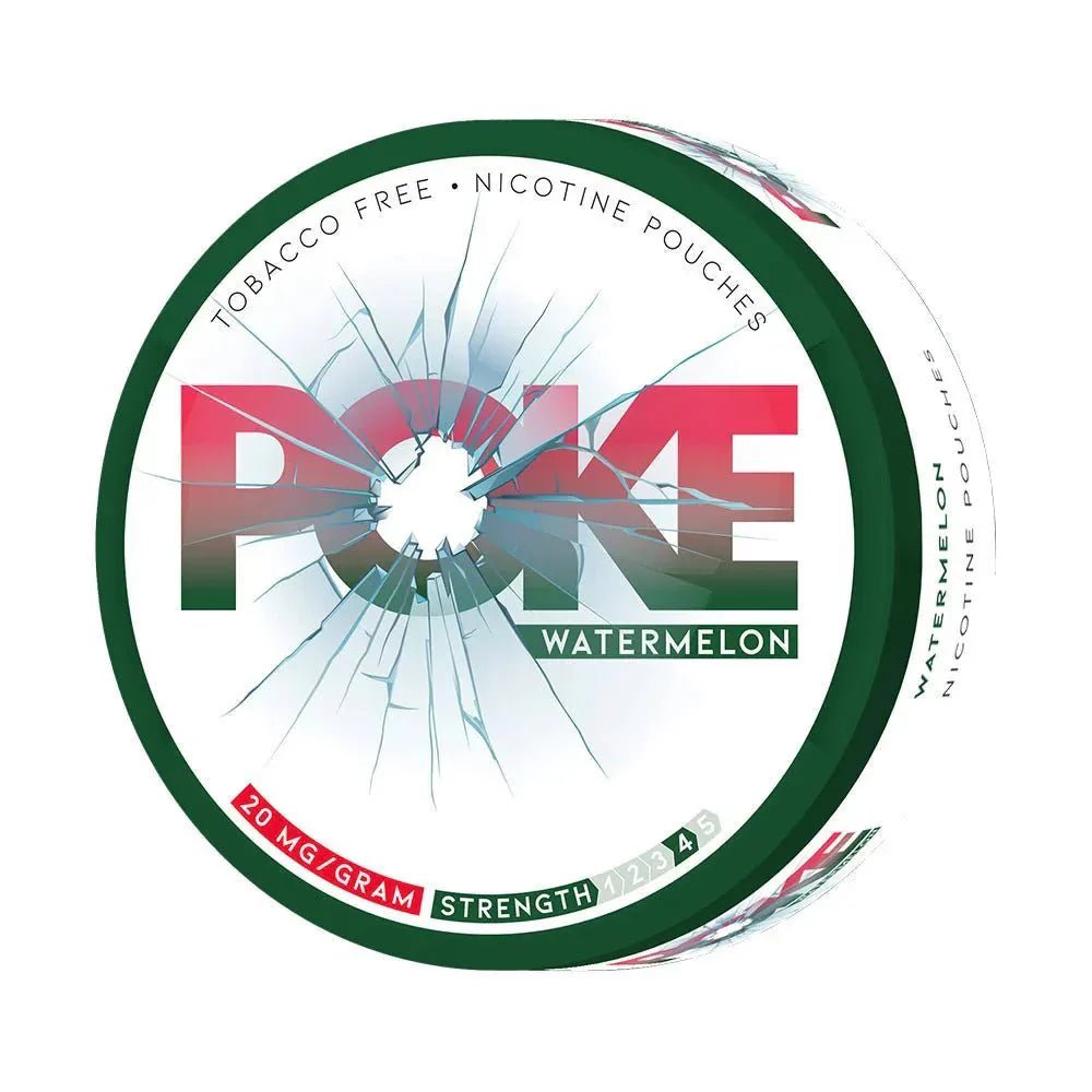 Poke Nicotine Pouches Pack of 10 - Wolfvapes.co.uk - Watermelon