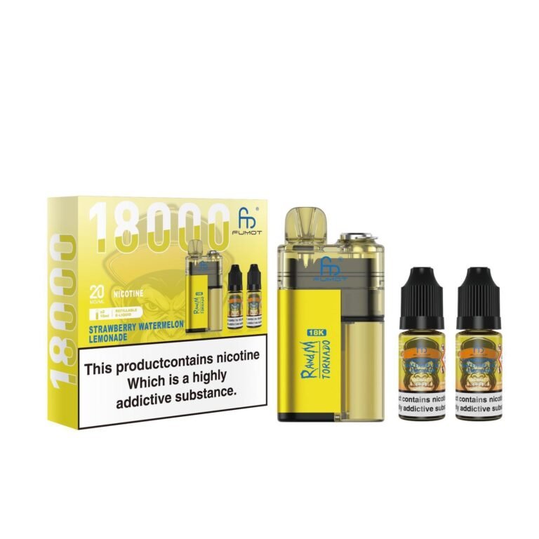 R and M Tornado 18000 Disposable Vape - Wolfvapes.co.uk - Strawberry Watermelon