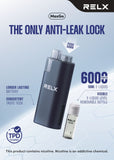 Relx Max Go 6000 Disposable Vape - Wolfvapes.co.uk - Pineapple Ice