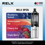 Relx Spin 4000 Puffs Disposable Vape Pod Kit - Wolfvapes.co.uk-Pineapple Ice