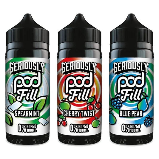 buy Seriously Pod Fill 100ml E - liquids at Wolfvapes.co.uk