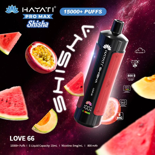 Buy Hayati Pro Max Shisha 15000 Disposable Vape at #shop_name