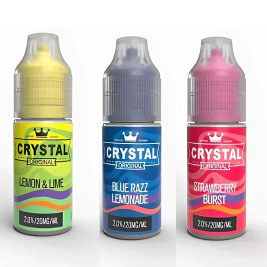 Ske Crystal Original Salts 10ml Nic Salts - Box of 10 - Wolfvapes.co.uk - Blue Fusion