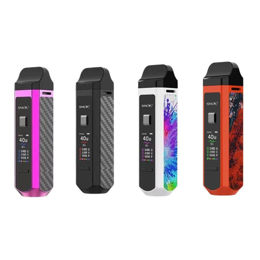 SMOK RPM40 Pod Kit | 1500mAh | Wolfvapes - Wolfvapes.co.uk - Bright Black