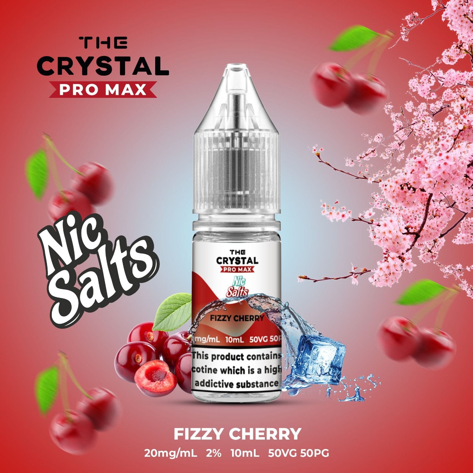 buy The Crystal Pro Max Hayati Vape Nic Salts 10ml at Wolfvapes.co.uk