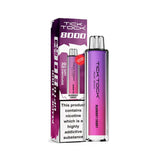 Tick Tock Magic 8000 Disposable Vape - Wolfvapes.co.uk - Blueberry Cherry