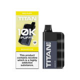 Titan 10K Puffs Disposable Vape Pod Kit Box of 5 - Wolfvapes.co.uk-Banana Ice