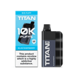 Titan 10K Puffs Disposable Vape Pod Kit Box of 5 - Wolfvapes.co.uk-Blue Raspberry