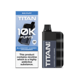 Titan 10K Puffs Disposable Vape Pod Kit Box of 5 - Wolfvapes.co.uk-Blueberry Cherry