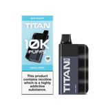 Titan 10K Puffs Disposable Vape Pod Kit Box of 5 - Wolfvapes.co.uk-Cool Mint