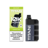 Titan 10K Puffs Disposable Vape Pod Kit Box of 5 - Wolfvapes.co.uk-Lemon Lime