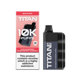 Titan 10K Puffs Disposable Vape Pod Kit Box of 5 - Wolfvapes.co.uk-Strawberry Raspberry