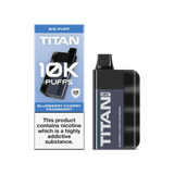 Titan 10K Puffs Disposable Vape Pod Kit - Wolfvapes.co.uk-Blueberry Cherry