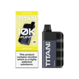 Titan 10K Puffs Disposable Vape Pod Kit - Wolfvapes.co.uk-Lemon Ice