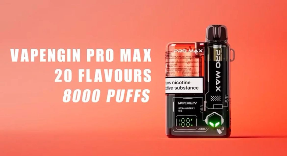 buy Vapengin Pro Max 8000 Disposable Vape Box of 10 at Wolfvapes.co.uk