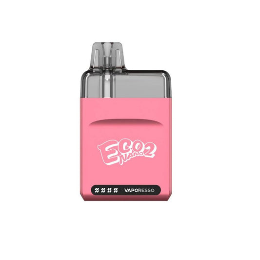 Vaporesso Eco Nano 2 Pod Kit - Wolfvapes.co.uk - Blossom Pink