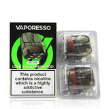 Vaporesso Luxe X Replacement Pods Pack of 2 - Wolfvapes.co.uk - 0.4Ω Mesh Pod