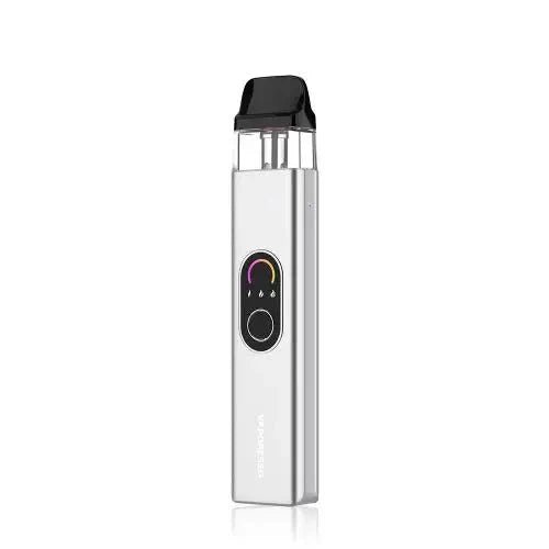 Vaporesso XROS 4 Pod Vape Kit Device - Wolfvapes.co.uk - Silver