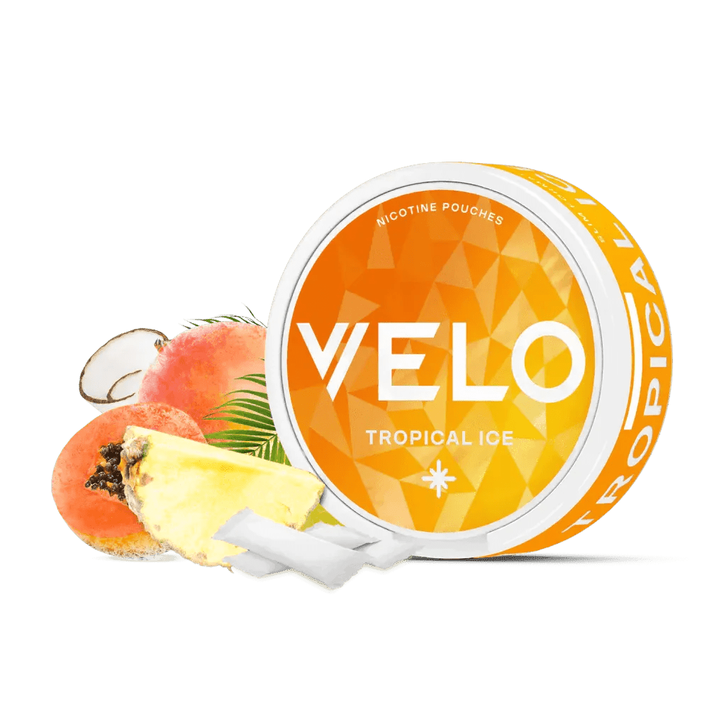 VELO Nicotine Pouches Pack of 10 - Wolfvapes.co.uk-Tropical Ice