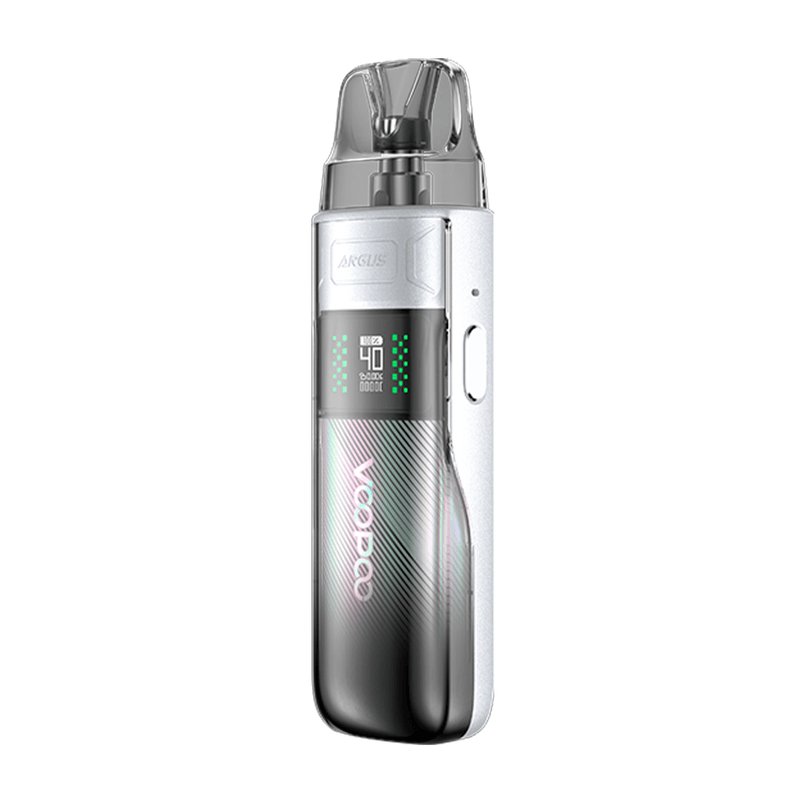 Voopoo Argus E40 Pod Vape Kit - Wolfvapes.co.uk-Pearl White