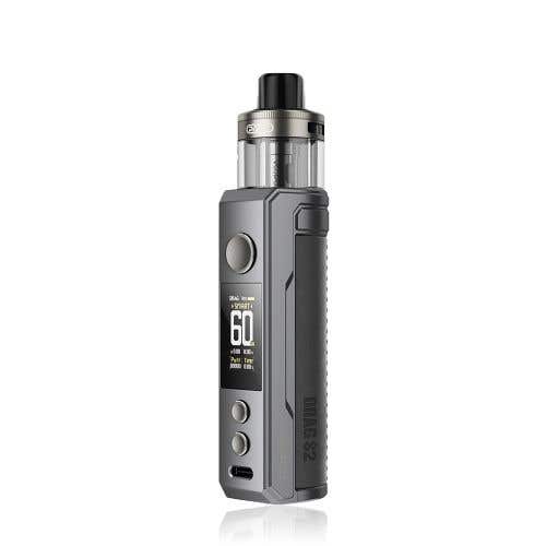 Voopoo Drag S2 Pod Vape Kit Device - Wolfvapes.co.uk - Grey Metal